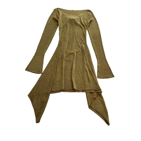 GUIZIO Rose Dress in Gold - Picture 1 of 5